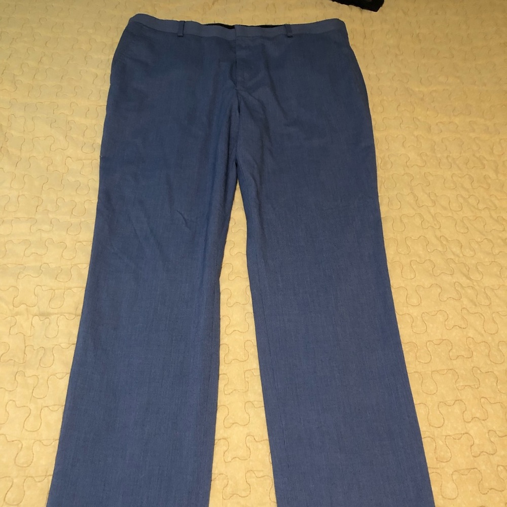 Mens Blue Dress Pants